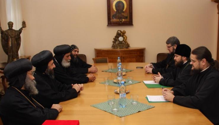 At Russian Orthodox Church external relations meeting in Moscow/
